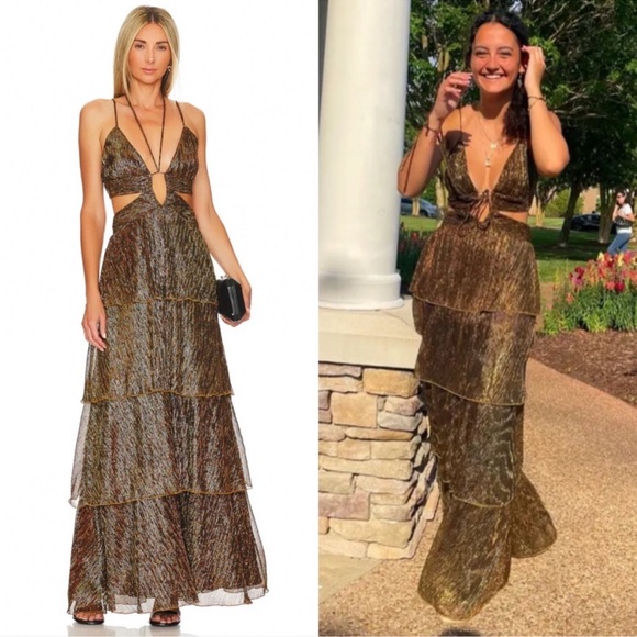 Line & Dot | Dresses | Line Dot Line Dot Line And Dot Sonia Gown Maxi Dress In Gold Size Medium | Poshmark Line & Dot | Dresses | Line Dot Line Dot Line And Dot Sonia Gown Maxi Dress In Gold Size Medium | Poshmark